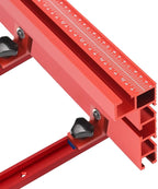 75 T-Track Table Fence System for Woodworking Accessories, Miter Saw Fence with Laser Measure - Fits Portable Table Saws, Band Saws and Cabinet Saws (Fence Only)