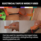 Lichamp 10-Pack Colored Electrical Tape Waterproof, 3/4 in x 66ft, Industrial Grade UL/CSA Listed High Temp Electrical Tape Colors Electric Super Vinyl, 1075C2