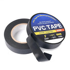 10 Pack Black Electrical Tape，0.70 in x 72ft，Waterproof High Temperature Electric Tape Weatherproof Home Outdoor Multipurpose Insulating Wire Wrapping