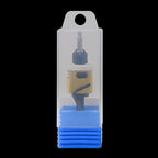 1/8"x3/8" Carbide Tipped Countersink Drill Bits with Low Friction Depth Stop, 1/4" Quick Change Hex Shank Countersink Drill with Replaceable HSS Pilot Drill Bit for Wood, Plastic, Woodworking