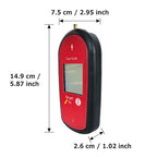 Electric Fence Voltage Tester, Handheld Fence Fault Finder Fence Tester for Farms, Digital Display High Voltage 200-15000V Gardening Tools