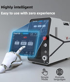 X1pro 700W Laser Welding Machine – 6-in-1 Fiber Laser Welder for Welding, Cutting, Cleaning, Rust Removal, Underwater Welding & CNC Retrofit – Equipped with Auto Wire Feeder and Helmet