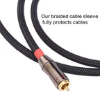 Keco 100ft – 3/8 inch PET Expandable Braided Cable Sleeve – Wire Sleeving for Audio Video and Other Home Device Cable Automotive Wire - Black