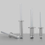 90pcs 3/16" x5/8" Stainless Blind Rivets,Pop Rivets,304 Stainless Steel Grip and Steel Mandrel, 4.8 x 16mm