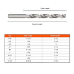 COMOWARE Drill and Tap Sets, HSS Jobber Length Drill Bits with Metal Indexed Case | 18-Piece, 6-32 to 1/2"-13 Tap Sizes