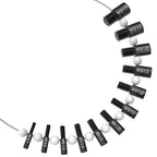 CKE Nut & Bolt Thread Checker (Inch & Metric) - 26 Male/Female Gauges,Stainless Steel - 14 Inch & 12 Metric