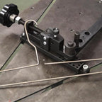 KAKA INDUSTRIAL Mini Universal Bender MUB-1 | Hardened Steel Wire and Flat Metal Bender | 5/16 inch Rod, 1x1/8 inch Flat