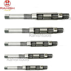 Adjustable Hand Reamer Tool H12 To H16 Sizes - 1-1/16" to 2-7/32" Reaming Tool for Precise Hole Finishing with Carbon Steel Blades - Hand Tools Reamers for Metal & Wood - 26.98mm-56.35 mm