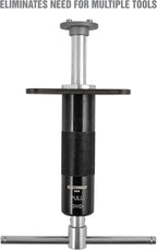 OEMTOOLS 35058 Brake Caliper Piston Rewind Tool, Spring Loaded Brake Caliper Wind Back Tool, Universal Rear Piston Brake Caliper Retractor Tool , Black