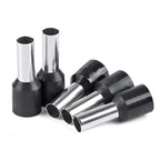XHF 200 PCS AWG 6/16mm² Wire Ferrules Insulated Copper Crimp Connectors, Crimp Pin Cord End Terminals Black