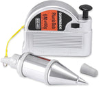 Retractable Plumb Bob Tool for Construction Industry Assignments, 14 oz(400g) Magnetic Plumb Bobs with 19 ft, Can Automatically Stretch the Line & Quickly Stabilize