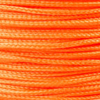 Paracord Planet Micro Paracord – Thin Braided Cord for Crafting, Fishing, and DIY Projects in 125 ft Spools – Neon Orange