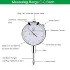 HDLNKAK Dial Indicator Bore Gauges 2"-6"/0.001", Extender Dial Bore Gauges, Cylinder Bore Gauges Measurement, Bore Gauge Set Ensuring Precision for Machinist