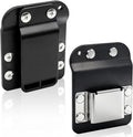 1 Pcs Drill Holder for Tool Belt, Tape Measure Holder with Metal Clip, 2 in Belt Hook Holster for Cordless Drill, Impact Driver, Measuring Tape, Tool Accessories