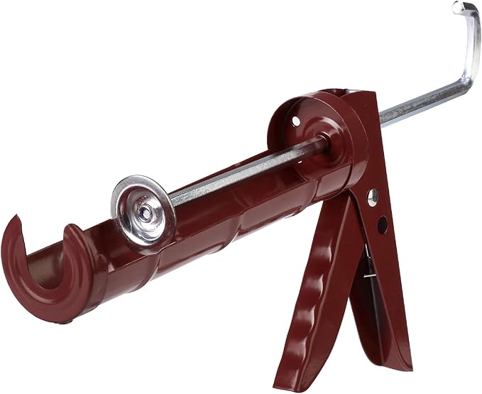Bates- Caulking Gun, 10:1 Thrust Ratio, Brown, Caulking Tool Gun, Caulk Gun No Drip, Hand Caulking Guns, Silicone Gun, Caulking Gun Tool, No Drip Caulk Gun, Caulk Guns, Caulking Gun Dripless