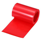 MECCANIXITY Battery Wrap PVC Heat Shrink Tubing 48mm Dia 75mm Flat 10 Feet(3meters) Red Good Insulation for Battery Pack
