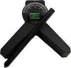 Magnetic Centering Head, Pipe Center Finder, Pipefitter Tools, Y-Shape w/Adjustable Dial Bubble Protractor