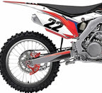 CNC Rear Brake Disc Guard and Rear Caliper Guard Accessories Compatible with CR 125 CR125R CR250 CR250R 2002-2008