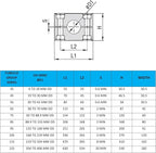 6'' Heavy Series Tube Clamp, Polypropylene with Galv Plated Steel Hardware, Weld Mounting