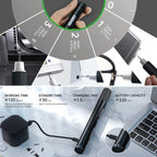 Gear Adjustable Mini Electric Screwdriver,JAKEMY Laptop Screwdriver Repair Tool Kit Cordless Torque Power with Light Manual&Automatic Rechargeable for Phone,Consoles,Toys,Ect, (JM-E21A)