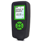 Paint Thickness Gauge CM-206X | Coating Depth Meter Fe/Al/Zn | Auto Car Paint Meter with Ruby Probe, Quick Calibration, Rubber Cover & Hard PU Case for Automotive Inspection (CM-206X)