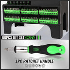 SWANLAKE 118PCS Magnetic Screwdrivers Set With Plastic Ranking,Tools For Men (118PCS)