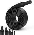 Lsnisni 3:1 Heat Shrink Tubing Ø5/8inch ＆ 3/4inch 13ft, Marine Grade Waterproof, Dual Wall Adhesive Lined, Heat-Shrink Tubing Black (Ø3/4” 13ft)