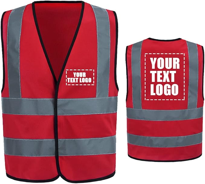 AYKRM 12 colour High visibility viz vest hi vis viz reflective work construction safety vest (XS-8XL)