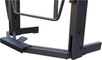 KAKA INDUSTRIAL Pan and Box Brake, 40-inch Sheet Metal Brake Machine with Fingers, 14-Gauge Mild Steel Capacity Box and Pan Brake with Foot Clamp, 0-135° Folding Angle PBB-4014A