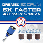 Dremel EZ686-01 EZ Lock Sanding and Grinding Rotary Tool Accessory Kit- Includes Sanding Discs/Bands and Grinding Stones- Perfect for Detail Sanding and Sharpening