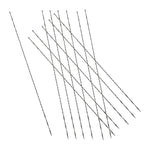 Murtenze 12PCS Spiral Scroll Saw Blades, Plain End Saw Blades Assortment for Wood Metal Cutting Sawing Carve (#4 Wood Cutting)