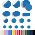 45PCS Nylon Repair Patch Self-Adhesive Pre-Cut Fabric Patch Down Jacket Repair Patches for Puffer Jackets Tenacious Tape Polyester Waterproof Lightweight Tent Repair Patch for Clothes Bag(Sky Blue)