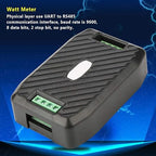 Oumefar DC Voltage Current Power Energy Consumption Meter Communication Module High Precision Power Analyzer with Voltage Measuring Range 0.05-300V (PZEM-017+100A+USB)