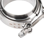 LokoCar 2.25 Inch V Band Clamp with Flange Male Female Stainless Steel 2Pcs