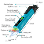 allsun Non-Contact AC Voltage Tester Pen 12-1000V, Dual Sensitivity & LED Flashlight, Live/Neutral Wire Breakpoint Finder, Auto Power-Off, Electrical Circuit Detector for Outlets, Wires, Breakers