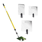 Inspection Mirror - Telescoping Heavy Duty, Lightweight & Durable, 4 ft - 12 ft Pole, 3 Size Acrylic Mirror