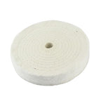 𝐋𝐮𝐨 𝐤𝐞 6'' 70 Ply Cotton Buffing Wheel - 1/2'' Arbor Premium Cloth Abrasive Cotton Polishing Buffing Wheels for Bench Grinder