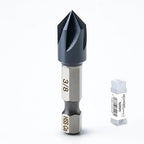 toolant 3/8" Noir-Ti Cobalt Countersink Drill Bit(Pro), Titanium Aluminum Nitride Coated with Quick Change Hex Shank