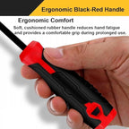 Upholstery Staple Remover | Heavy Duty Staple Remover Tool, Professional Tack Puller Set, Nail Puller for Quickly and Easily Extract all Kinds of Nails
