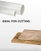 CRALY 6-1/2 Inch 140 Teeth Circular Saw Blade, 5/8 Inch Arbor, Thin Kerf, for Cutting Plywood, OSB, Plastic, Paneling & Vinyl Siding, 2-Pack(C06140WB-2)