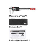 Digital Caliper Measuring Tool, Micrometer Caliper,Stainless Steel Vernier Caliper with Large LCD Screen,Easy Switch, 6 inch,Inch and Millimeter Conversion
