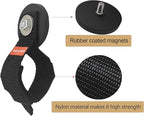 Super Strong Garage Magnetic Hooks Heavy Duty-6Pack,Powerful Magnetic Strips for Power Drill, Garden Tools, Hose, Straps, Steel Pegboard, Garage Magnetic Hooks Hanger,Workshop Tool Holder
