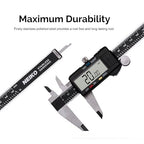 NEIKO 01407A Electronic Digital Caliper Measuring Tool, 0 - 6 Inches Stainless Steel Construction with Large LCD Screen Quick Change Button for Inch Fraction Millimeter Conversions, Digital Caliper Measuring Tool