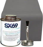 SX 69 Vinyl Repair Kit | Inflatable Bounce House Repair Kit | Includes 8 Ounce Adhesive and Vinyl Roll | for Flexible, Waterproof Repairs of Tears, Punctures, and Holes