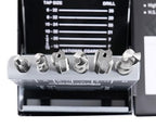 Accusize Industrial Tools U.N.C. 18 Pc H.S.S. Tap and Drill Set, 0001-0040