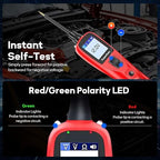 Autel Automotive Circuit Tester PowerScan PS100, Power Circuit Probe Kit, Breaker Finder, 12V 24 Relay Tester, 20ft Extension Cable AVOmeter, Test Light, Continuity Checker, for 99% Cars