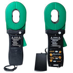 VA100 Professional Digital Clamp Ground Resistance Tester – No Disconnect Earth Testing for Power Systems, Telecom, Gas Stations & Industrial Use 0.01-1000Ω