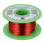 BNTECHGO 28 AWG Magnet Wire - Enameled Copper Wire - Enameled Magnet Winding Wire - 4 oz - 0.0122" Diameter 1 Spool Coil Red