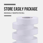 Lichamp 10-Pack White Electrical Tape Waterproof, 3/4 in x 66ft, Industrial Grade UL/CSA Listed High Temp Electrical Tape Electric Super Vinyl