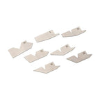 HFS (R) 18 Piece Angle Gauge Set with Pouch - Premium Stainless Steel